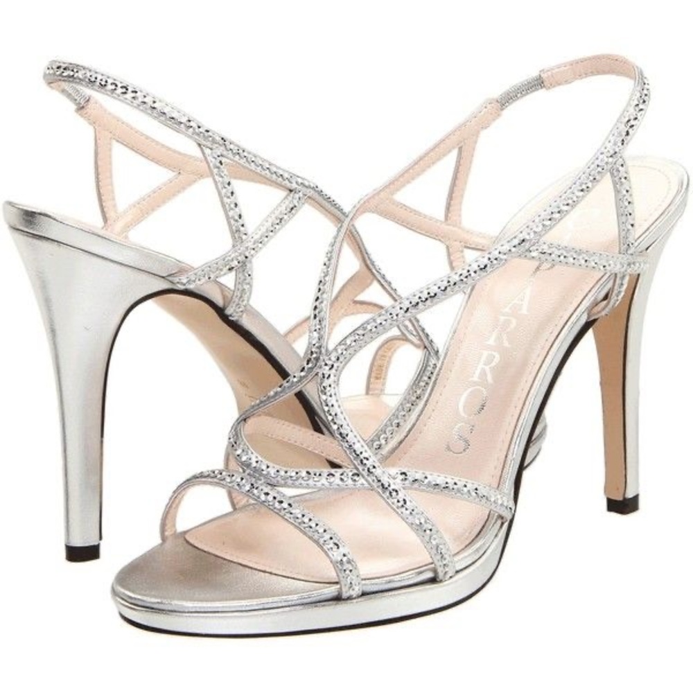 Caparros dressy silver shoes